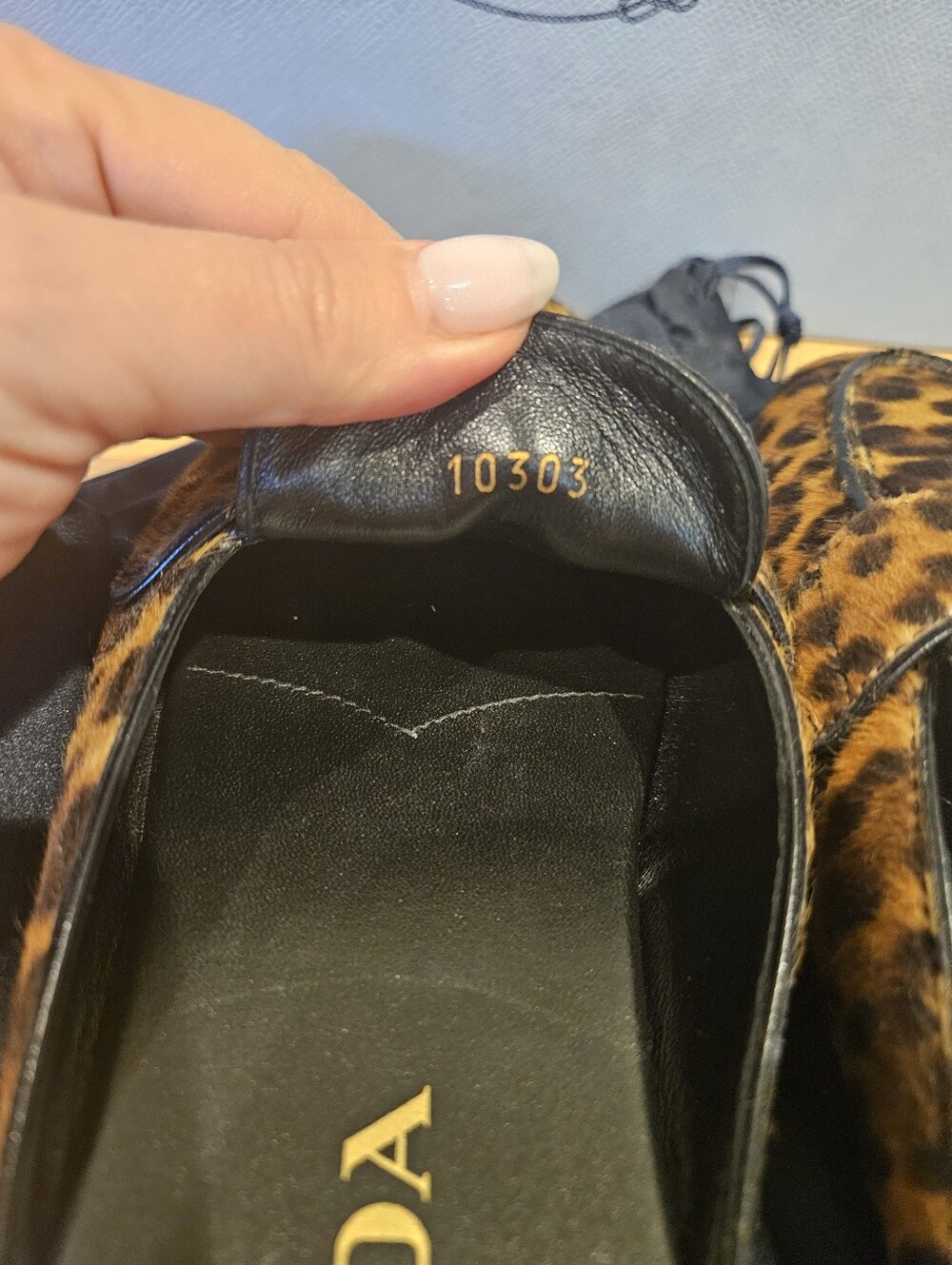 $1320 Prada Women's Leopard-Print Leather Mules Size 36.5 - Picture 5 of 10